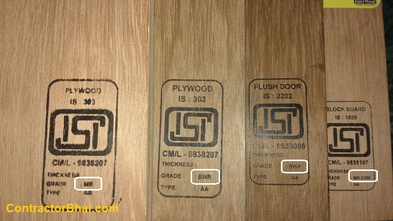 what is bwp and bwr grade plywood 1