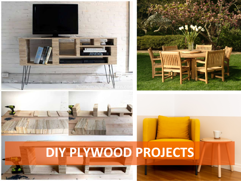 DIY Plywood Projects out of One Sheet