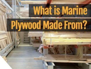 What is plywood made from?