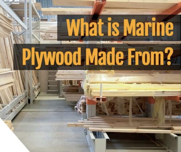 What is plywood made from?