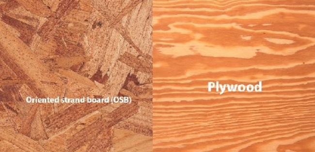 OSB vs plywood strength are different