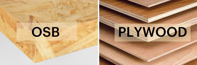 OSB is considered a greener material than plywood.