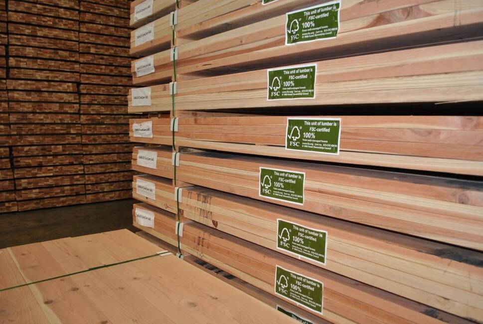 FSC stands for Forest Stewardship Council - a non-profit organization that evaluates forestry industry products