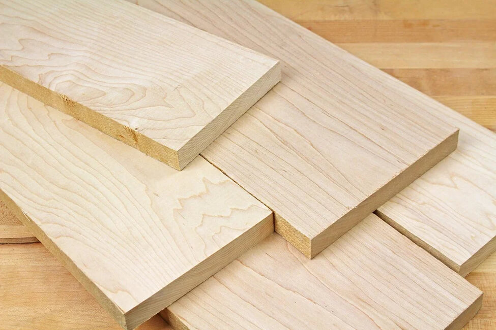 Maple has many types of wood but most of them are tough and dense