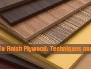 how to finish plywood