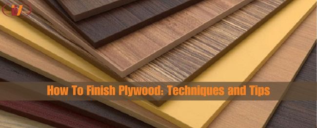 how to finish plywood