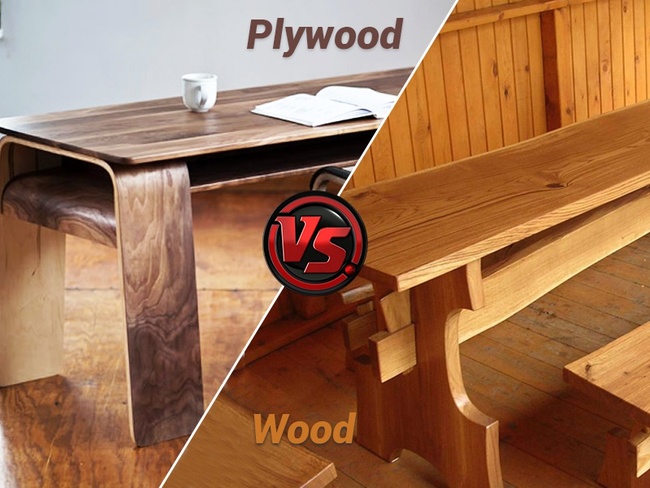 Plywood is typically stronger and more stable than pine
