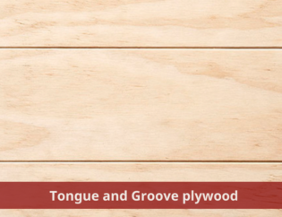 What are the uses and benefits of tongue and groove plywood?