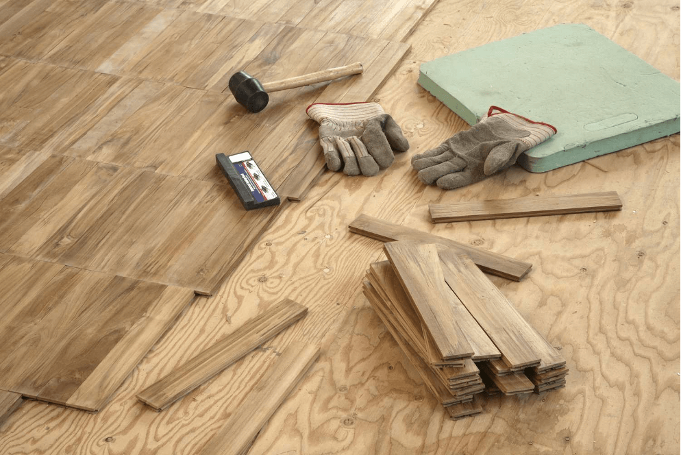 What plywood is used for underlayment?